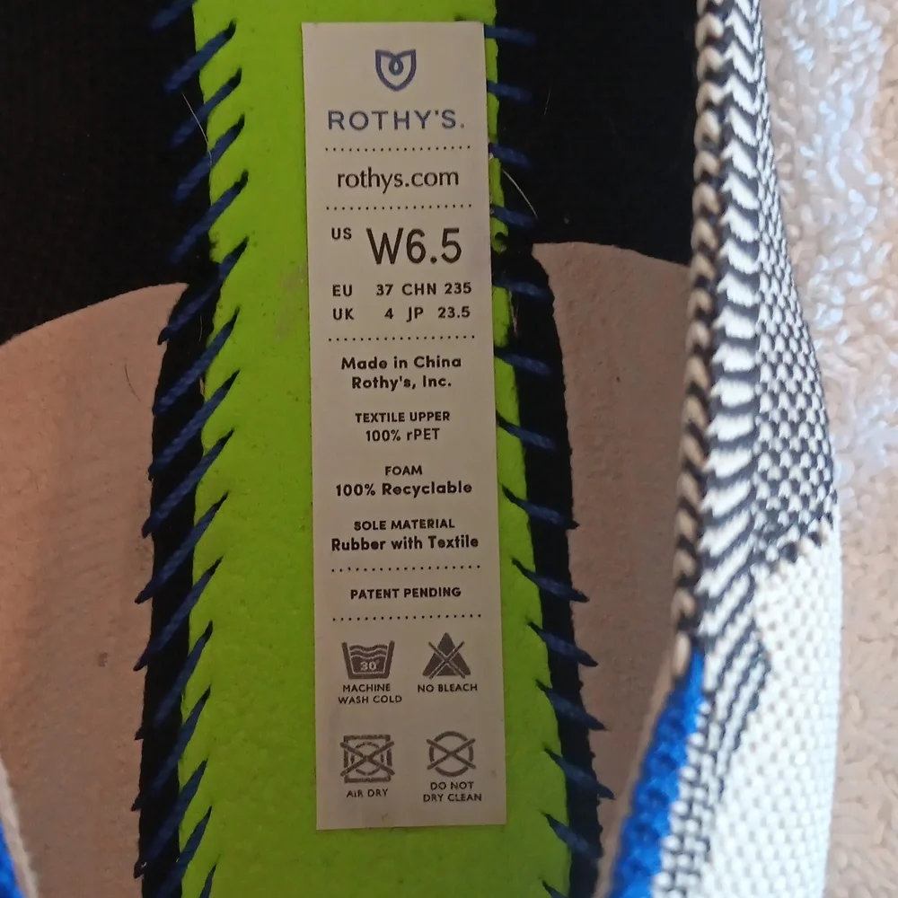 NWOT Rothy's Captoe Ballet Flats - Picture 16 of 16